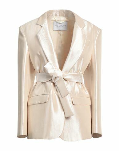 Hebe Studio Woman Blazer Ivory Viscose, Polyester Cover