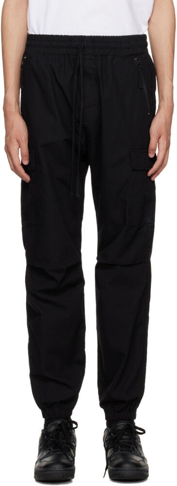 Carhartt Work In Progress Black Drawstring Cargo Pants Cover