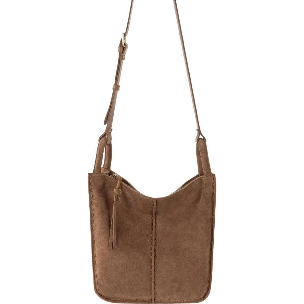 The Sak Los Feliz Crossbody in Tobacco Suede Cover