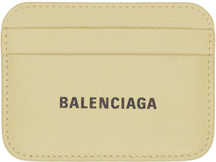 Balenciaga Yellow Cash Card holder Cover