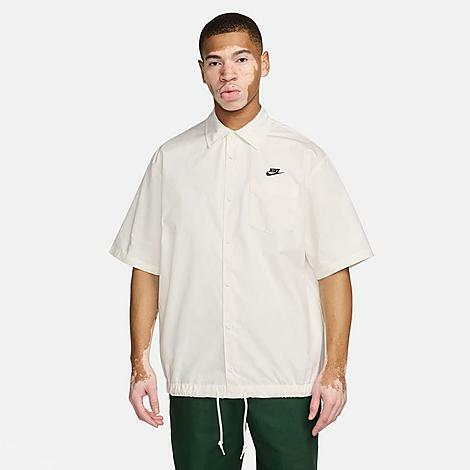 Men's Nike Club Oxford Button-Down Short-Sleeve Shirt Cover