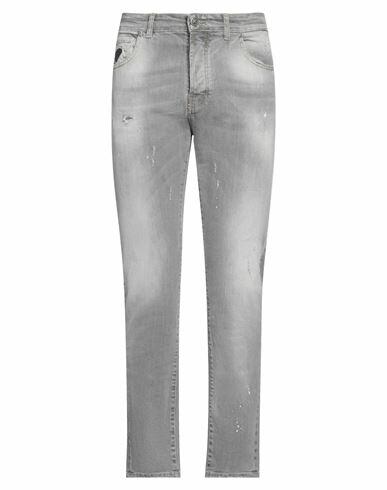 John Richmond Man Jeans Grey Cotton, Elastane Cover