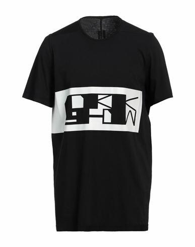 Drkshdw By Rick Owens Man T-shirt Black Cotton Cover