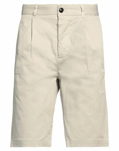 One Seven Two Man Shorts & Bermuda Shorts Light grey Cotton, Elastane Cover