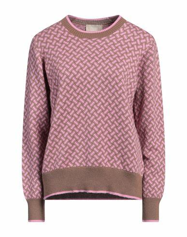 Drumohr Woman Sweater Pink Cashmere Cover