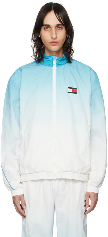 Tommy Jeans Blue & White Gradient Jacket Cover