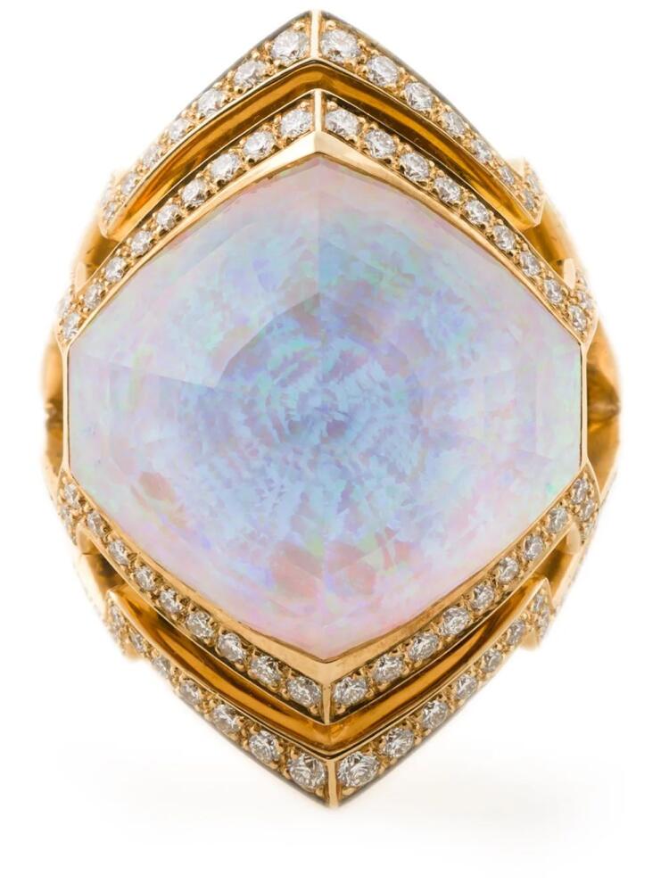 Stephen Webster small Crystal Haze ring - Metallic Cover