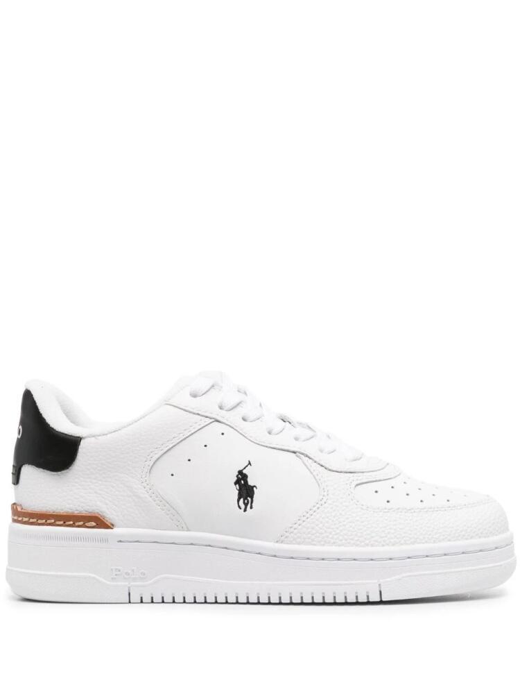 Polo Ralph Lauren Masters Court lace-up sneakers - White Cover