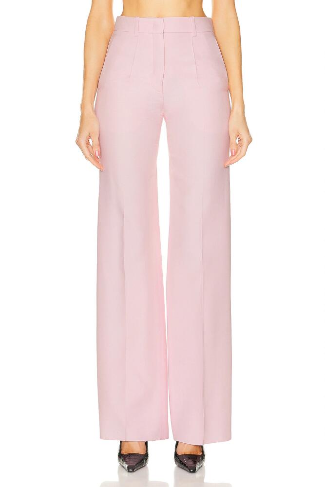 Valentino Tailored Trouser in Pink Cover