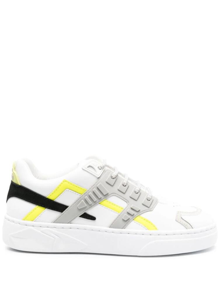 Hide&Jack Mini Silverstone low-top sneakers - White Cover