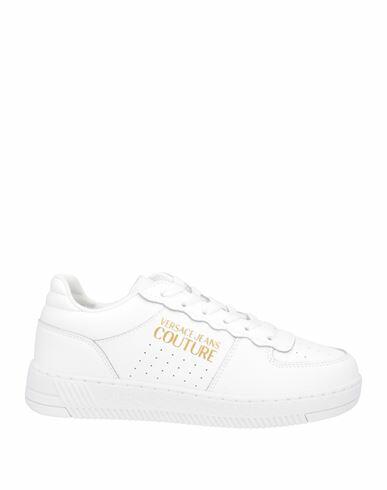 Versace Jeans Couture Woman Sneakers White Leather Cover