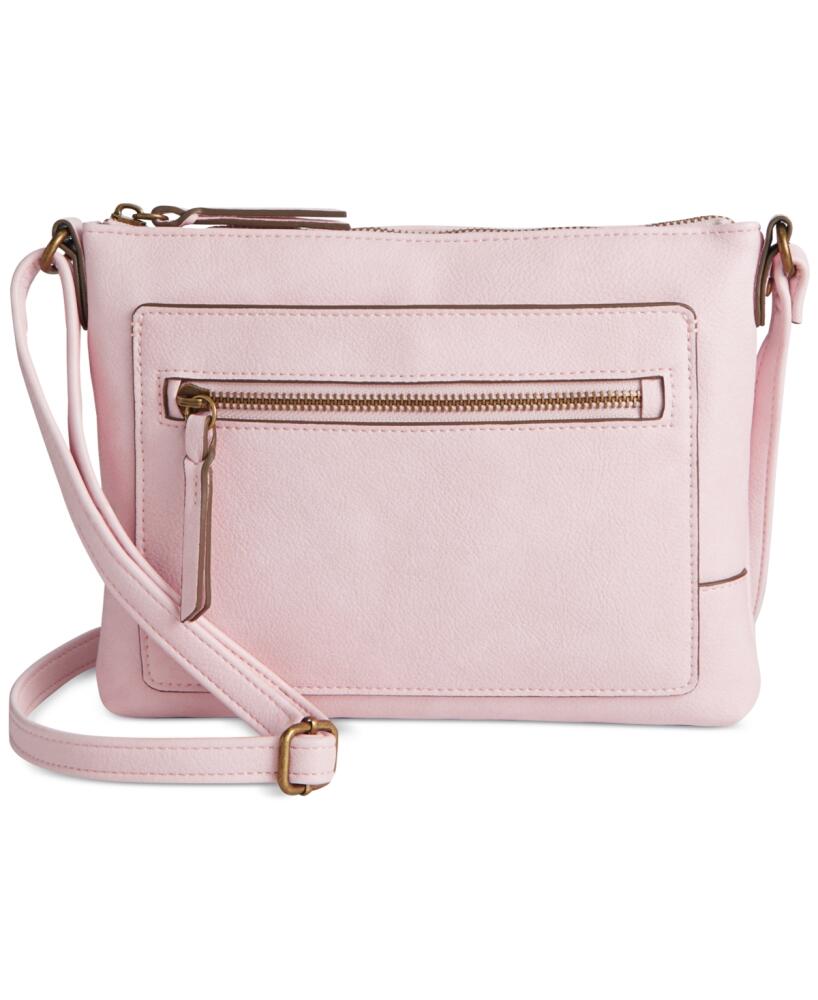 Style & Co Hudsonn East West Crossbody, Created for Macy's - Lotus Pink Cover