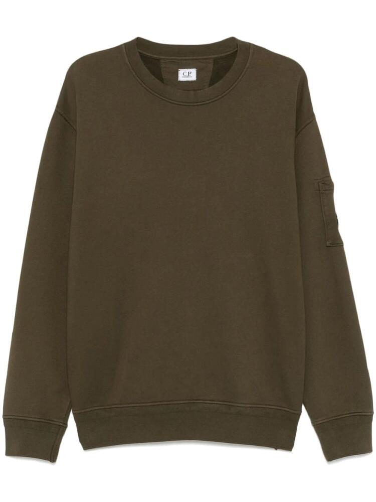 C.P. Company Lens-detail sweatshirt - Green Cover