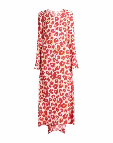 Marni Woman Maxi dress Red Viscose Cover