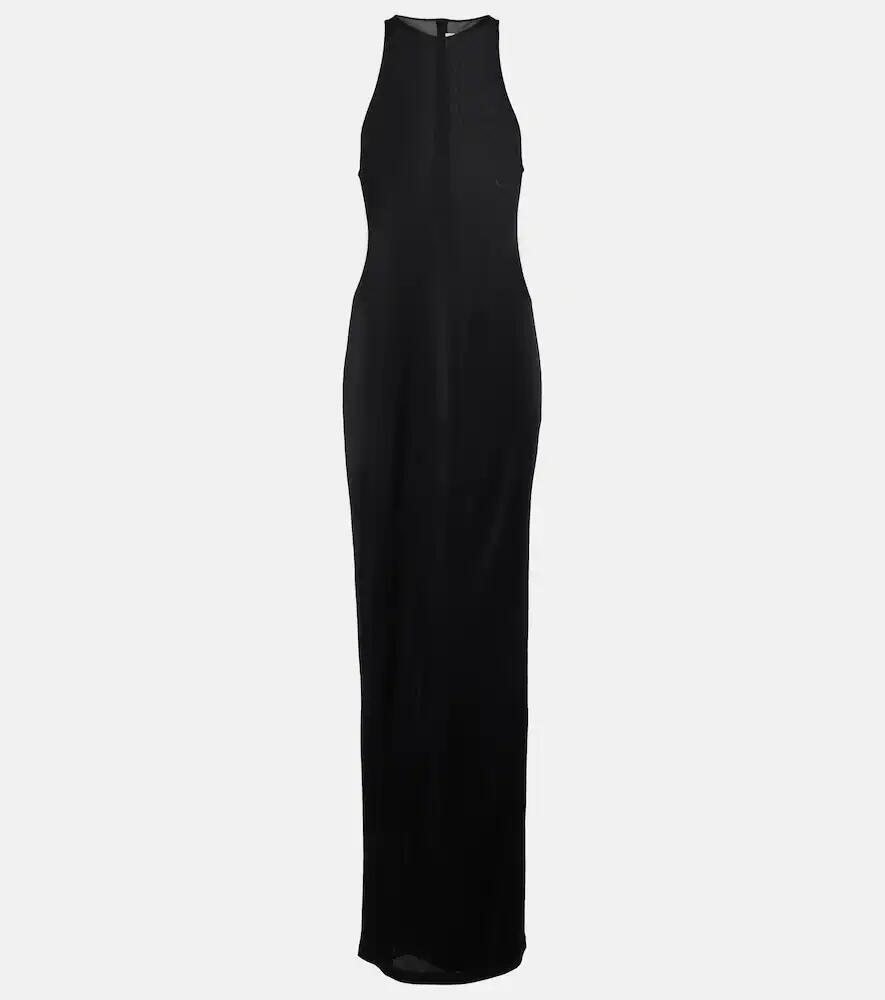 Saint Laurent Jersey maxi dress Cover