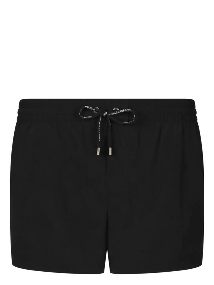 Dolce & Gabbana drawstring-fastening swim shorts - Black Cover