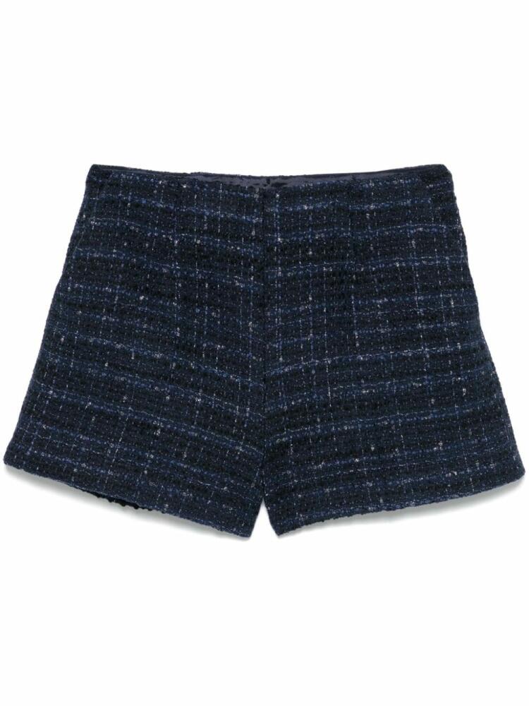 TWINSET tweed shorts - Blue Cover