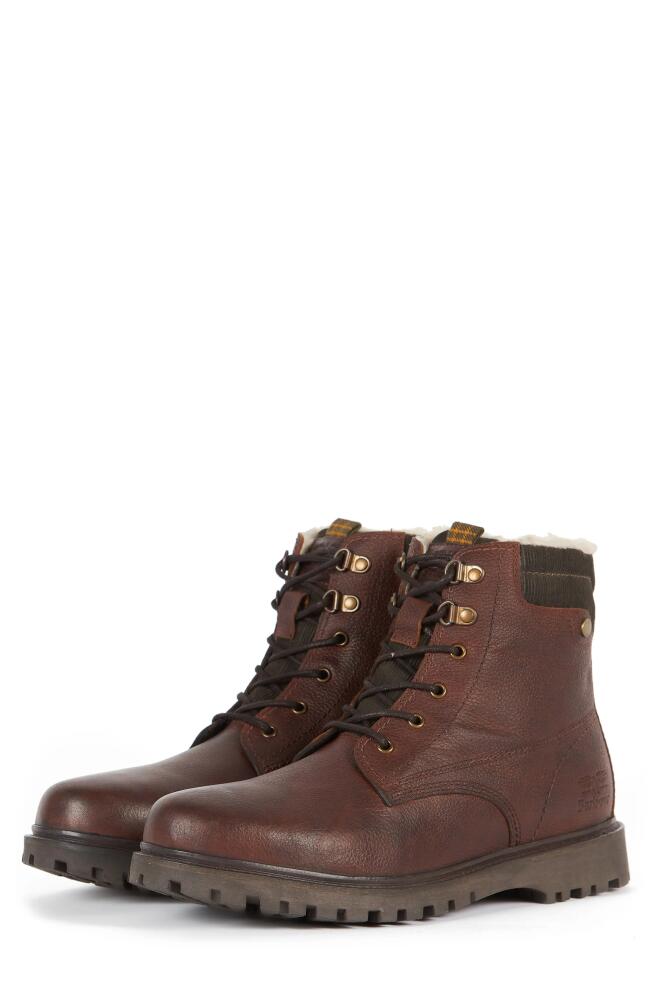 Barbour Macdui Lace-Up Boot in Dk Brown Cover