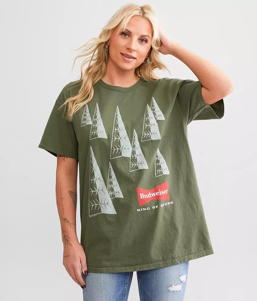 Junkfood Budweiser Trees T-Shirt Cover