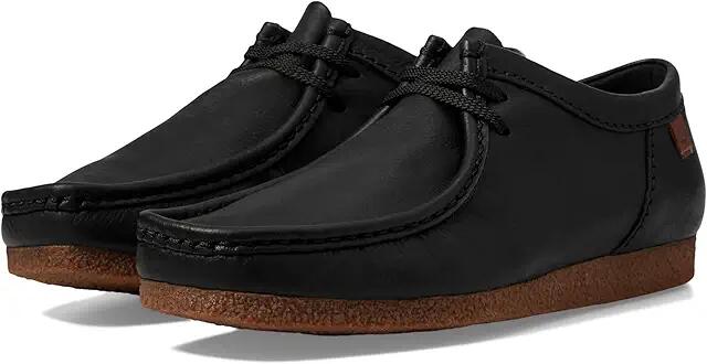 Clarks Shacre Ii Run Shoes (Black Leather) Men's Shoes Cover