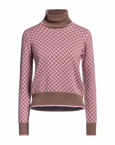 Drumohr Woman Turtleneck Pink Cashmere Cover