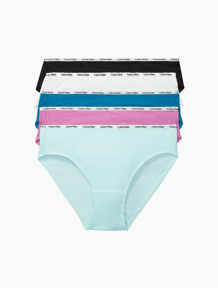 Calvin Klein Women's Signature Cotton 5-Pack Bikini Bottom - Multi Cover