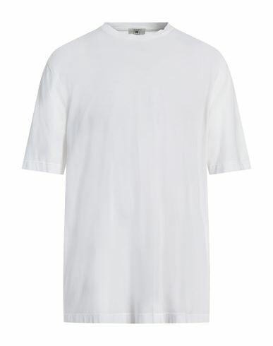 Kired Man T-shirt White Cotton Cover