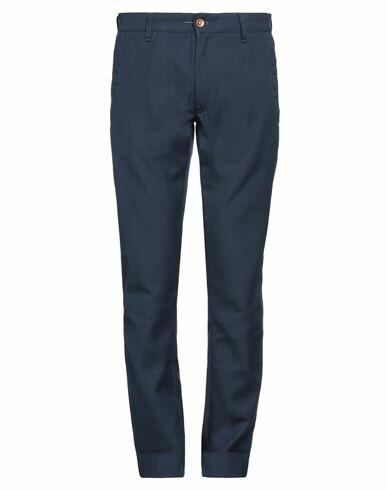 Hand Picked Man Pants Midnight blue Polyester, Viscose Cover