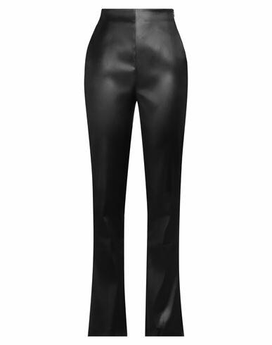 Genny Woman Pants Black Acetate, Polyamide, Elastane Cover