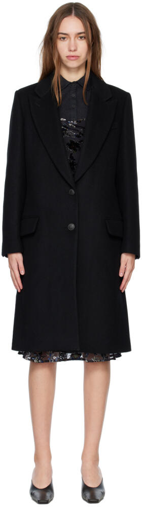 rag & bone Black Wooster Coat Cover