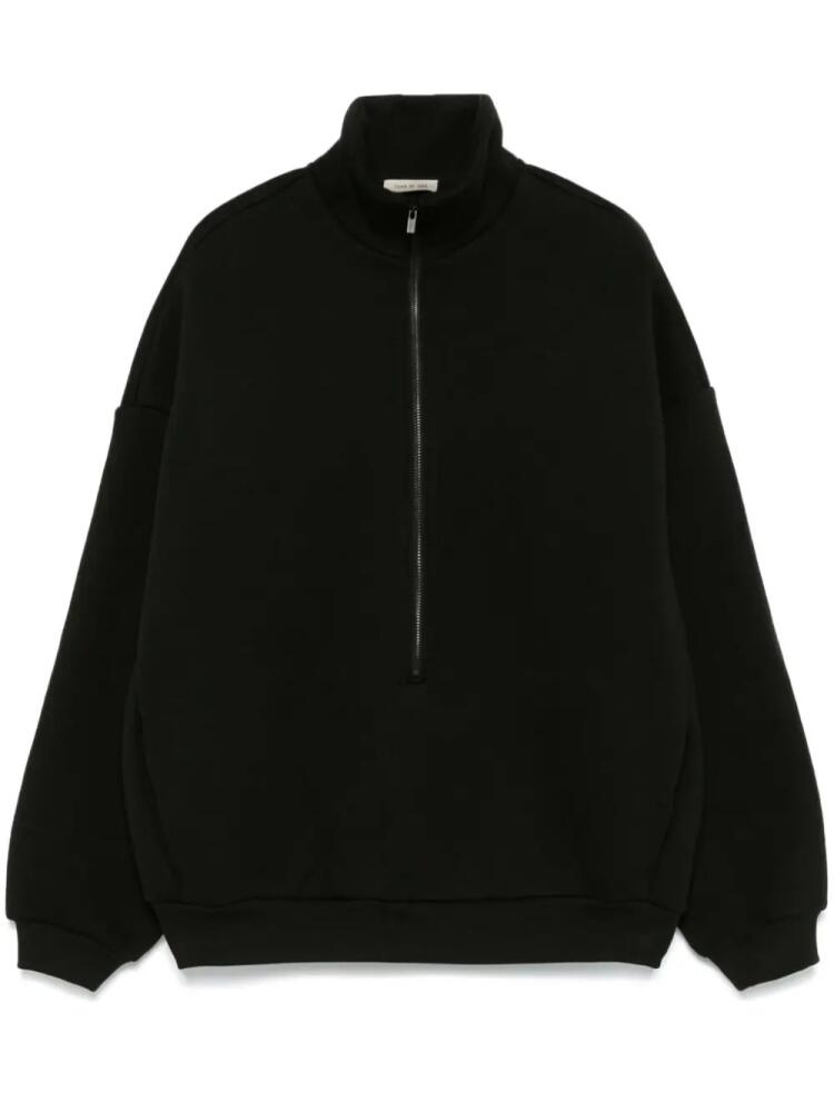 Fear Of God half zip sweatshirt - Black Cover