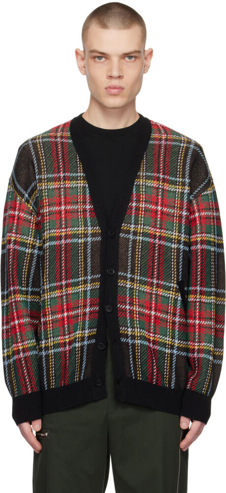 UNDERCOVER Multicolor Check Cardigan Cover