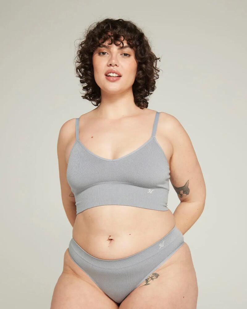 Nudea The TENCEL Seamless Bralette in Storm Grey Cover