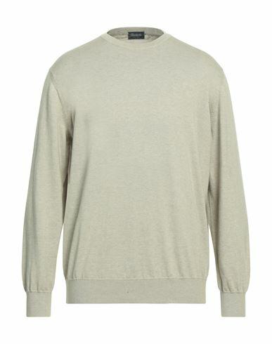 Drumohr Man Sweater Beige Cotton Cover