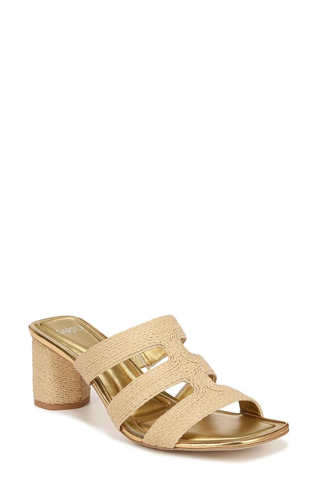 Franco Sarto Flexa Carly Slide Sandal in Natural Cover