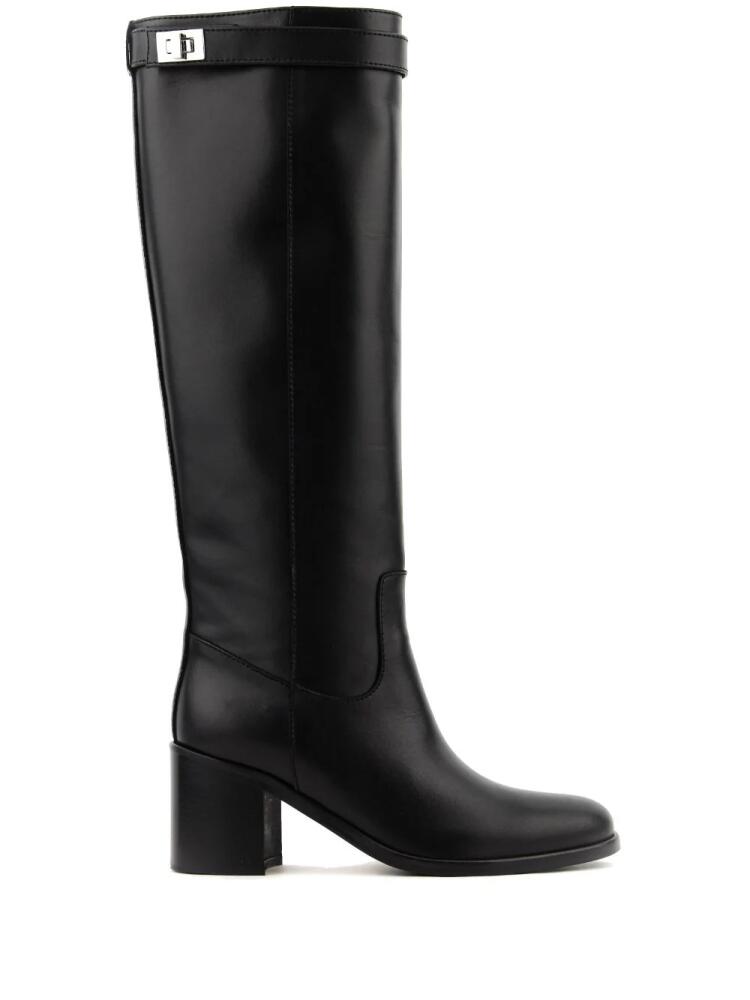 Paul Warmer 65mm knee-high leather boots - Black Cover