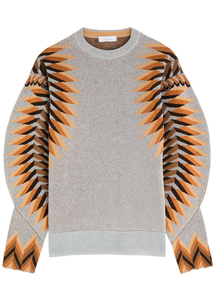 Rabanne Intarsia Metallic-knit Jumper - Multicoloured 1 Cover