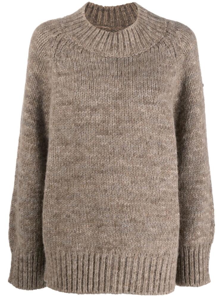 Maison Margiela Botanical Dye crew-neck jumper - Neutrals Cover