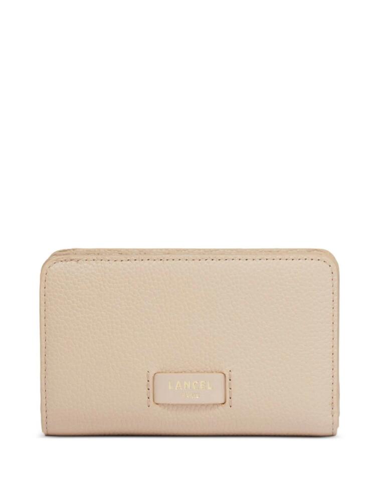 Lancel Ninon leather compact wallet - Neutrals Cover