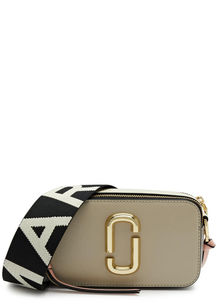 Marc Jacobs The Snapshot Core Leather Cross-body bag - Beige Cover