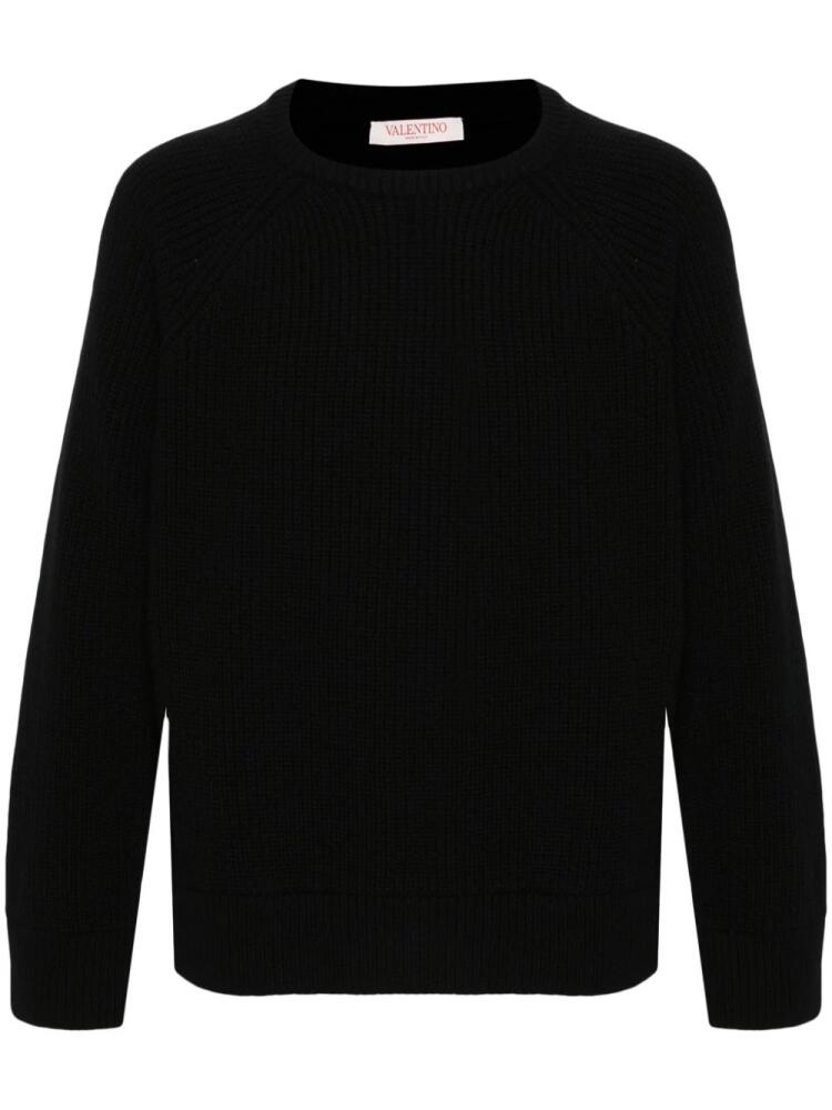 Valentino Garavani chunky-knit sweater - Black Cover