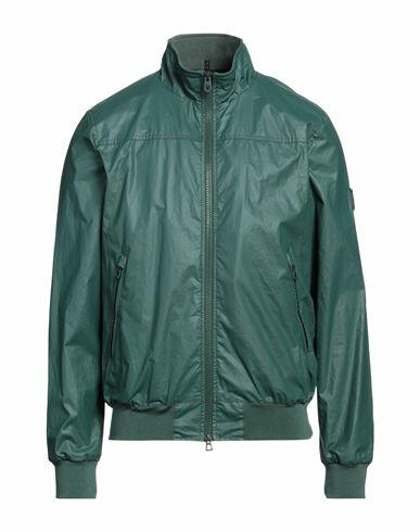 Historic Man Jacket Dark green Cotton Cover