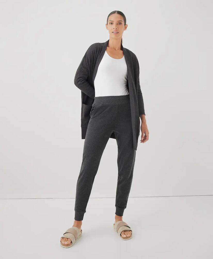 Pact Organic Cotton Airplane Jogger in Charcoal Heather Cover