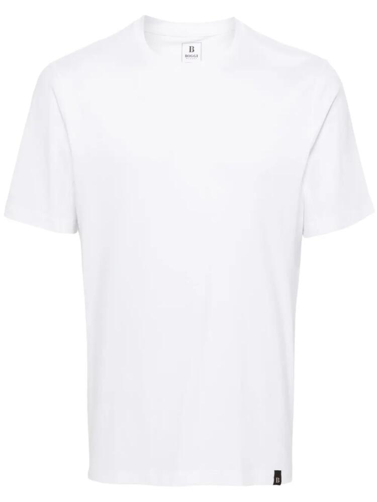 Boggi Milano logo-tag T-Shirt - White Cover