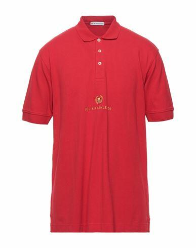 Bel-air Athletics Man Polo shirt Red Cotton Cover