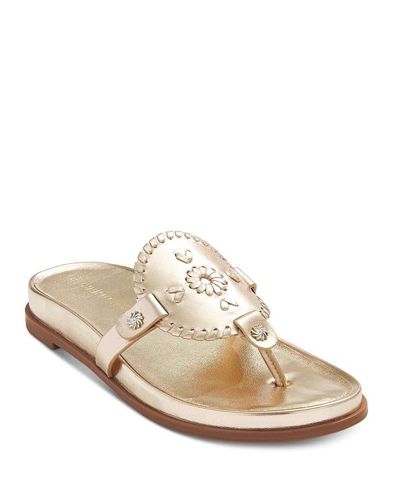 Jack Rogers Collins Round Toe Slip On Sandals Cover