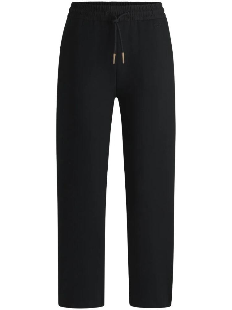 BOSS straight-leg track pants - Black Cover