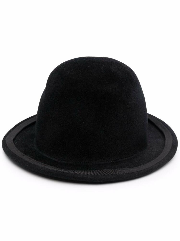 Ann Demeulemeester wool fedora hat - Black Cover