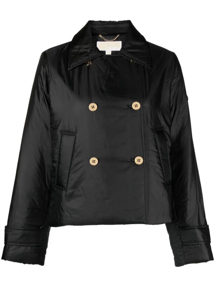 Michael Michael Kors double-breasted padded jacket - Black Cover