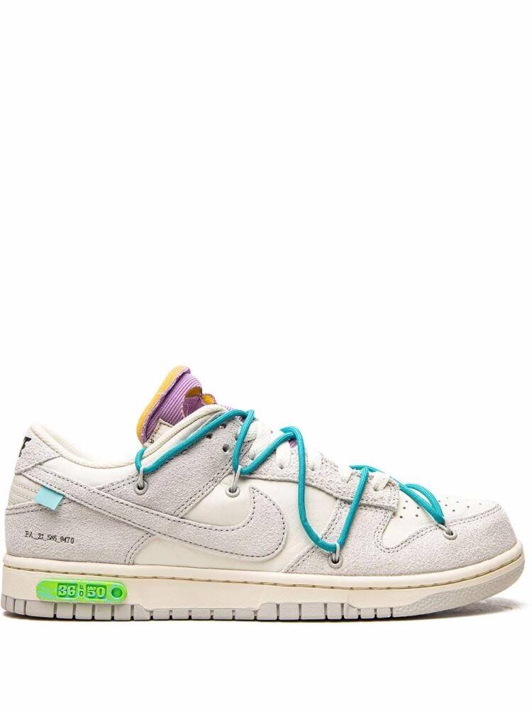 Nike X Off-White x Off-White Dunk Low "Lot 36" sneakers - Neutrals Cover